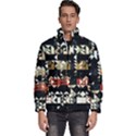 Art-design-color-banner-wallpaper Men s Puffer Bubble Jacket Coat View1