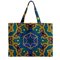 Illustration Art Pattern Design Wallpaper Zipper Mini Tote Bag