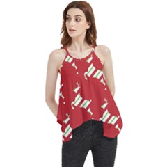 Christmas-merry Christmas Flowy Camisole Tank Top by nateshop