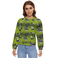 Ocultism Wicca Real Witch Halloween  Women s Long Sleeve Raglan Tee