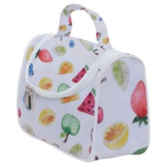 Fruit Summer Vitamin Watercolor Satchel Handbag