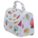 Fruit Summer Vitamin Watercolor Satchel Handbag View1