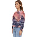 Mountain Cosmos Universe Nature Women s Long Sleeve Raglan Tee View2