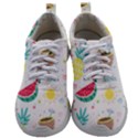 Pineapple And Watermelon Summer Fruit Mens Athletic Shoes View1