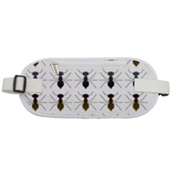 Ant Insect Pattern Cartoon Ants Rounded Waist Pouch