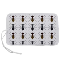 Ant Insect Pattern Cartoon Ants Pen Storage Case (s) by Ravend