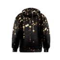 Stars Christmas Background Pattern Kids  Zipper Hoodie View2