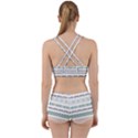 Pattern Colored Line Watercolor Painting Blue Color Splash Work It Out Gym Set View2