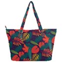 Leaves Pattern Wallpaper Seamless Full Print Shoulder Bag View2