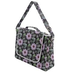 Flower  Petal  Spring Watercolor Box Up Messenger Bag by Ravend