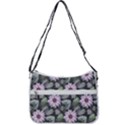 Flower Petal Spring Watercolor Zip Up Shoulder Bag View3