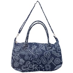 Internet Planet Drink Computer Removal Strap Handbag