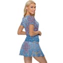 Abstract Background Pattern Tile Women s Sports Wear Set View3