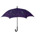 Background Doodle Pattern Beautiful Hook Handle Umbrellas (Medium) View3
