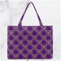Background Pattern Design Zipper Medium Tote Bag View1