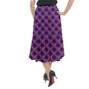 Background Pattern Design Midi Mermaid Skirt View2