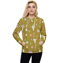 Bear 3 Women s Lightweight Drawstring Hoodie