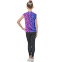 Abstract Triangle Tile Mosaic Pattern Kids  Mesh Tank Top View2