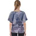Background Abstract Minimal V-Neck Dolman Drape Top View2