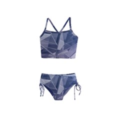 Background Abstract Minimal Girls  Tankini Swimsuit