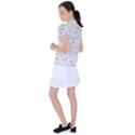 Galaxy Spaceship Patternstar Women s Polo Tee View2