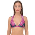 Blockchain Networking Digitization Double Strap Halter Bikini Top View1