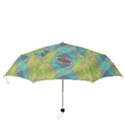 Ellipse Pattern Elliptical Abstract Folding Umbrellas View3