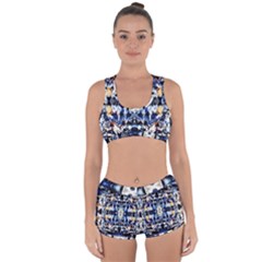 Cobalt Symmetry Racerback Boyleg Bikini Set