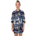 Cobalt symmetry Half Sleeve Chiffon Kimono View1