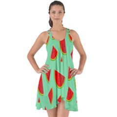 Fruit5 Show Some Back Chiffon Dress