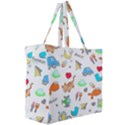 Children Pattern Cute Pattern Canvas Travel Bag View3