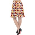 Vegetable Food Illustration Patterntexture Fishtail Chiffon Skirt View2