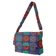 Mandala Art Full Print Messenger Bag (m) by nateshop
