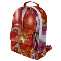 Christmas Decoration Star  3 Flap Pocket Backpack (small) by artworkshop