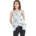 Christmass theme Flowy Camisole Tank Top View1
