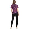 Fractal Blossom Flower Bloom Women s Short Sleeve Rash Guard View2