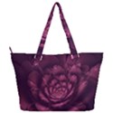 Fractal Blossom Flower Bloom Full Print Shoulder Bag View2