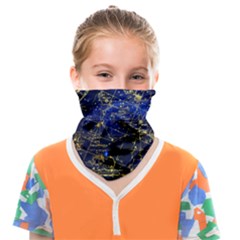 Constellation Perseus Andromeda Galaxy Face Covering Bandana (kids)