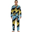 Abstract 3d Art New World Men s Long Sleeve Velvet Pocket Pajamas Set View1