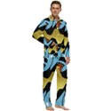 Abstract 3d Art New World Men s Long Sleeve Velvet Pocket Pajamas Set View2