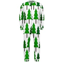 Chrismas Tree Greeen Onepiece Jumpsuit (men)