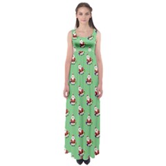 Christmas-santaclaus Empire Waist Maxi Dress