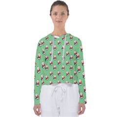 Christmas-santaclaus Women s Slouchy Sweat