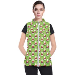 Christmas-santaclaus Women s Puffer Vest