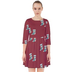 Christmas-stockings Smock Dress