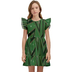 Starchristmas Kids  Winged Sleeve Dress