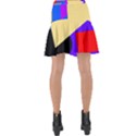 Shape Colorful Creativity Abstract Pattern Wrap Front Skirt View2
