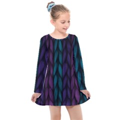 Background Kids  Long Sleeve Dress