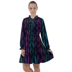 Background All Frills Chiffon Dress