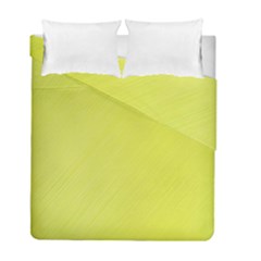 Background-texture-yellow Duvet Cover Double Side (full/ Double Size)